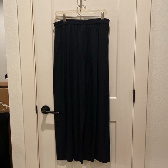 Michael Marcella Ltd Ladies Wide Leg Black Pants.  Size 14. Acetate/Nylon.  NWT - Picture 4 of 8